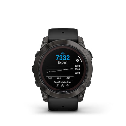 Garmin fēnix® 7X Pro Sapphire Solar Edition GPS Smartwatch and Fitness Tracker - Black