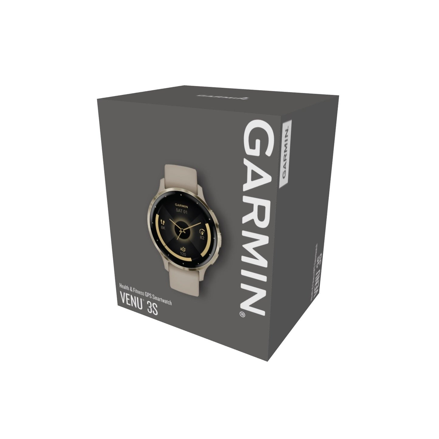 Garmin Venu 3S GPS Smartwatch and Fitness Tracker - French Grey