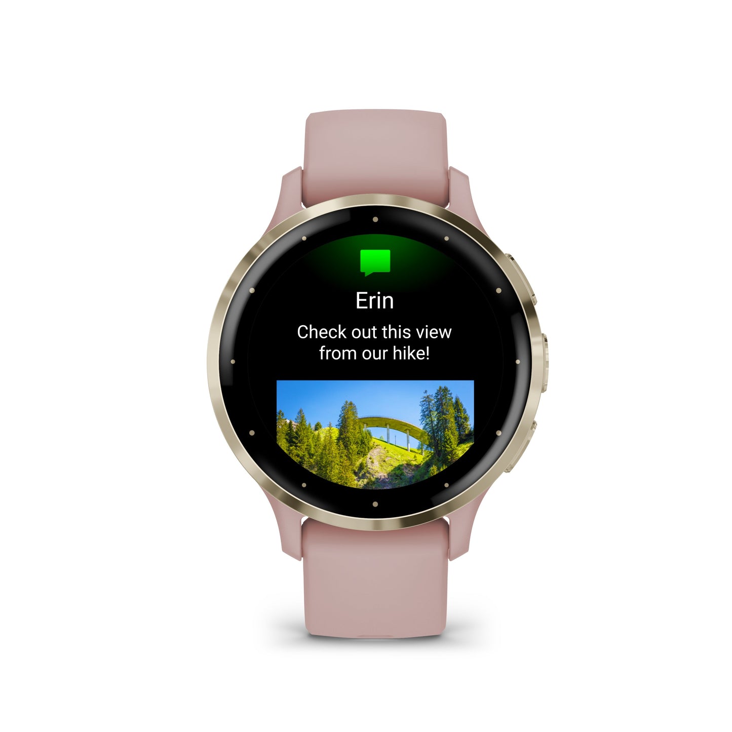 Garmin Venu 3S GPS Smartwatch and Fitness Tracker - Dust Rose