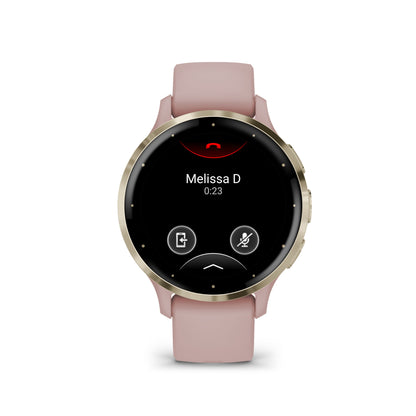 Garmin Venu 3S GPS Smartwatch and Fitness Tracker - Dust Rose