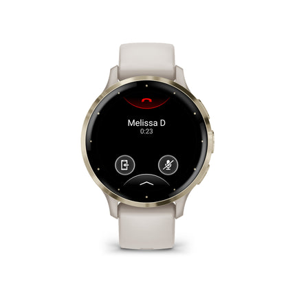 Garmin Venu 3S GPS Smartwatch and Fitness Tracker - Ivory