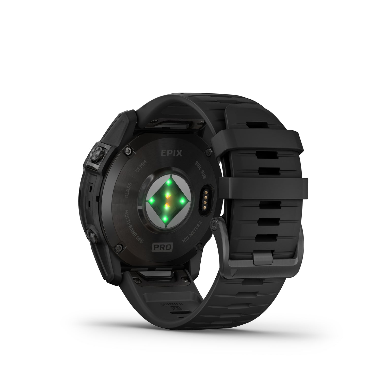 Garmin epix™ Pro Gen 2 GPS Smartwatch and Fitness Tracker - 51-mm - Slate Gray with Black Band