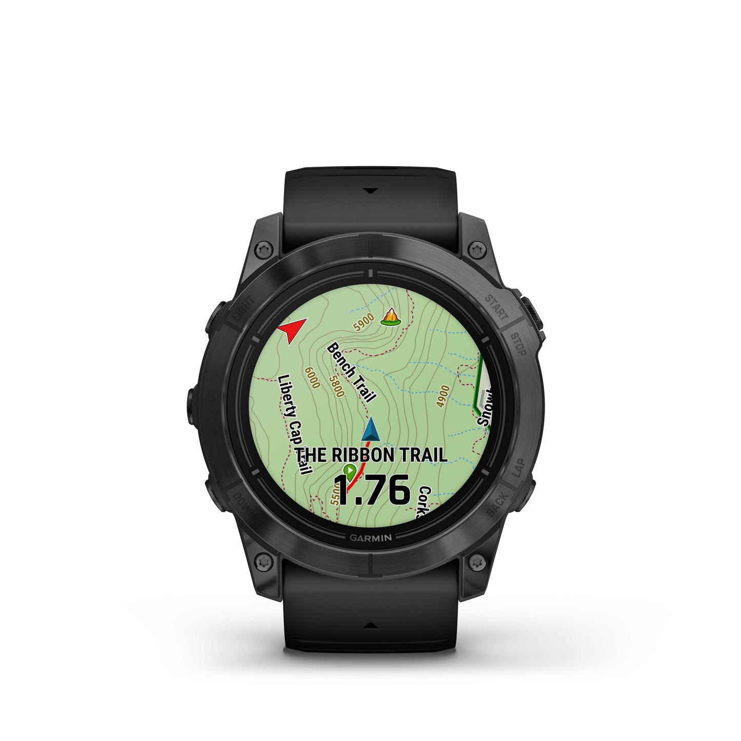Garmin epix™ Pro Gen 2 GPS Smartwatch and Fitness Tracker - 51-mm - Slate Gray with Black Band