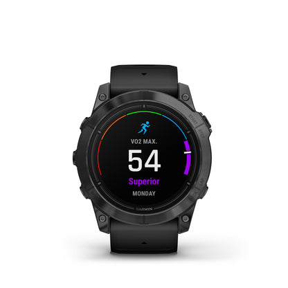 Garmin epix™ Pro Gen 2 GPS Smartwatch and Fitness Tracker - 51-mm - Slate Gray with Black Band