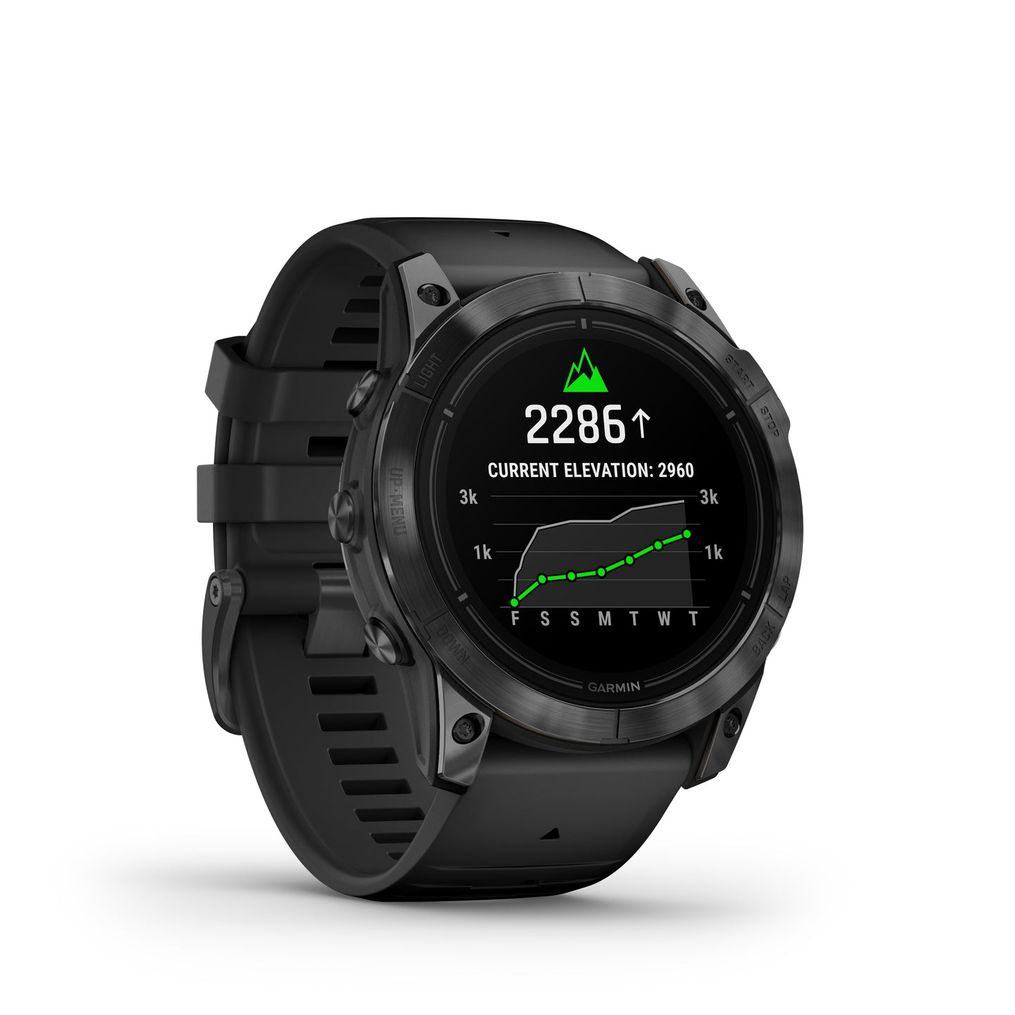 Garmin epix™ Pro Gen 2 GPS Smartwatch and Fitness Tracker - 51-mm - Slate Gray with Black Band