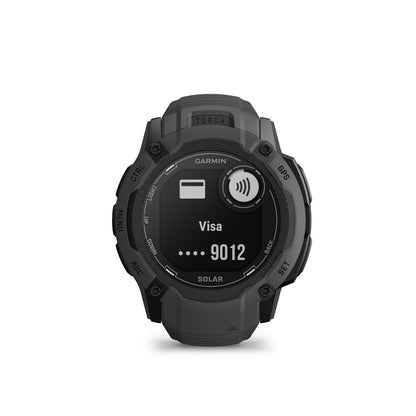 Garmin Instinct® 2X Solar Rugged GPS Smartwatch and Fitness Tracker with Solar Charging - Graphite