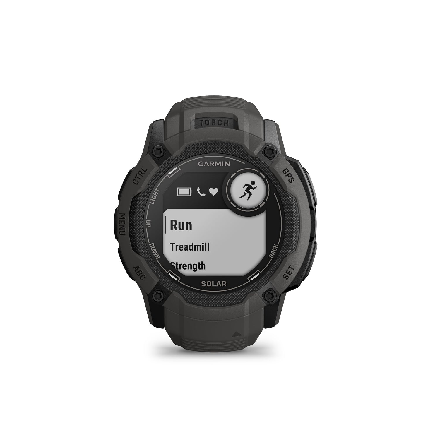 Garmin Instinct® 2X Solar Rugged GPS Smartwatch and Fitness Tracker with Solar Charging - Graphite