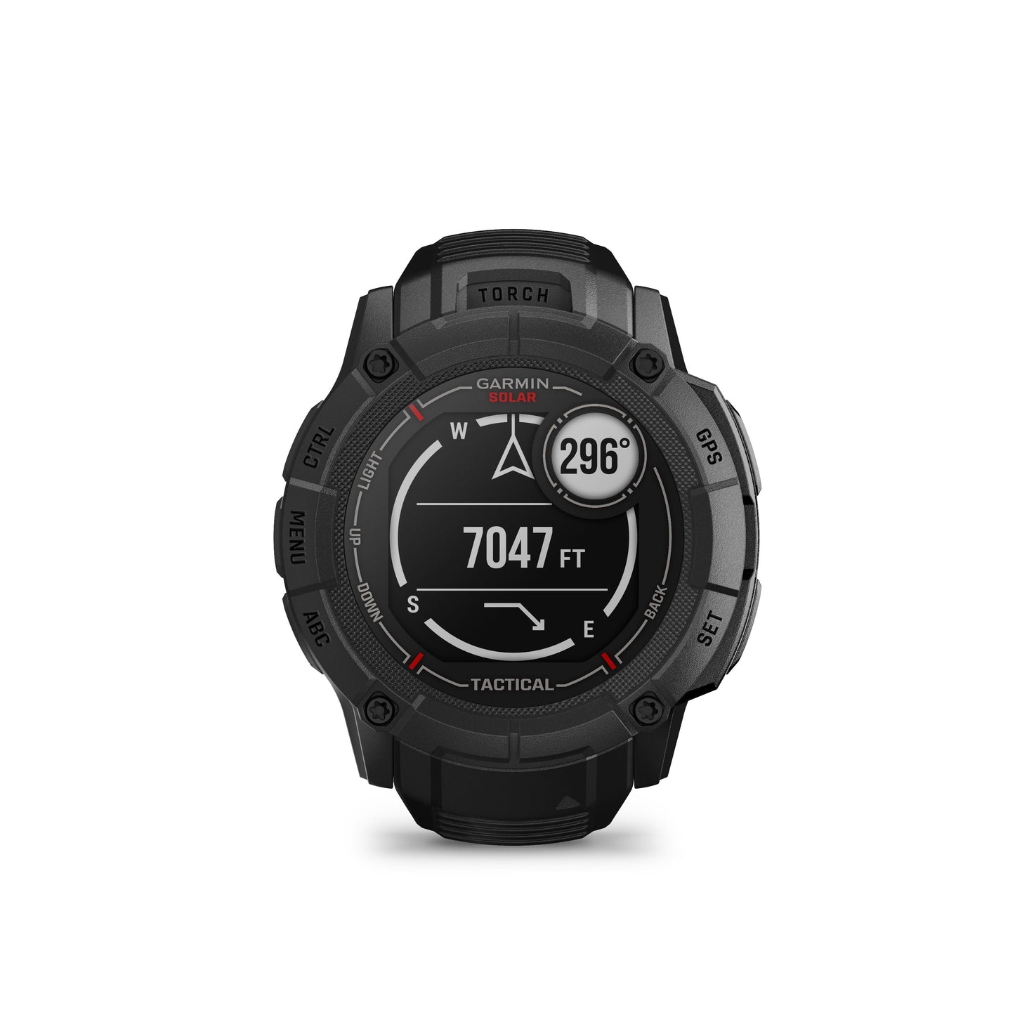 Garmin Instinct® 2X Solar Rugged GPS Smartwatch and Fitness Tracker with Solar Charging - Tactical Edition - Black