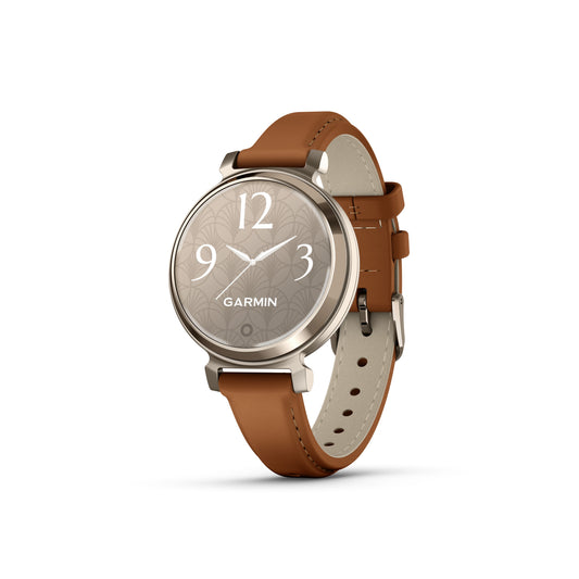 Garmin Lily 2 Classic Smartwatch and Fitness Tracker - Tan