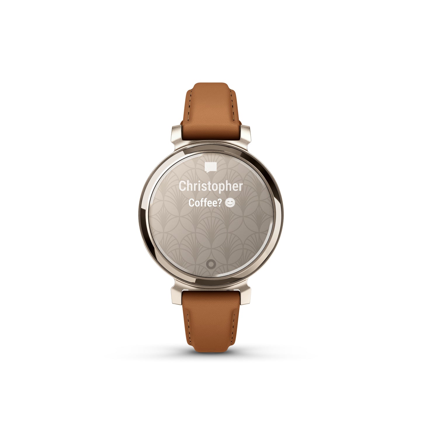 Garmin Lily 2 Classic Smartwatch and Fitness Tracker - Tan