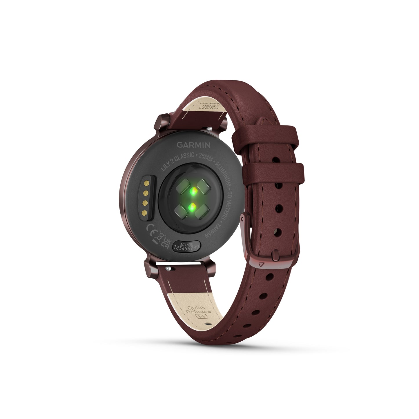 Garmin Lily 2 Classic Smartwatch and Fitness Tracker - Mulberry