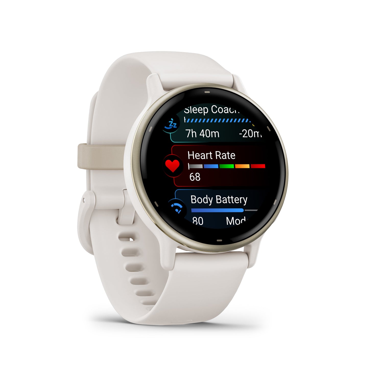 Garmin vívoactive® 5 GPS Smartwatch and Fitness Tracker - Ivory