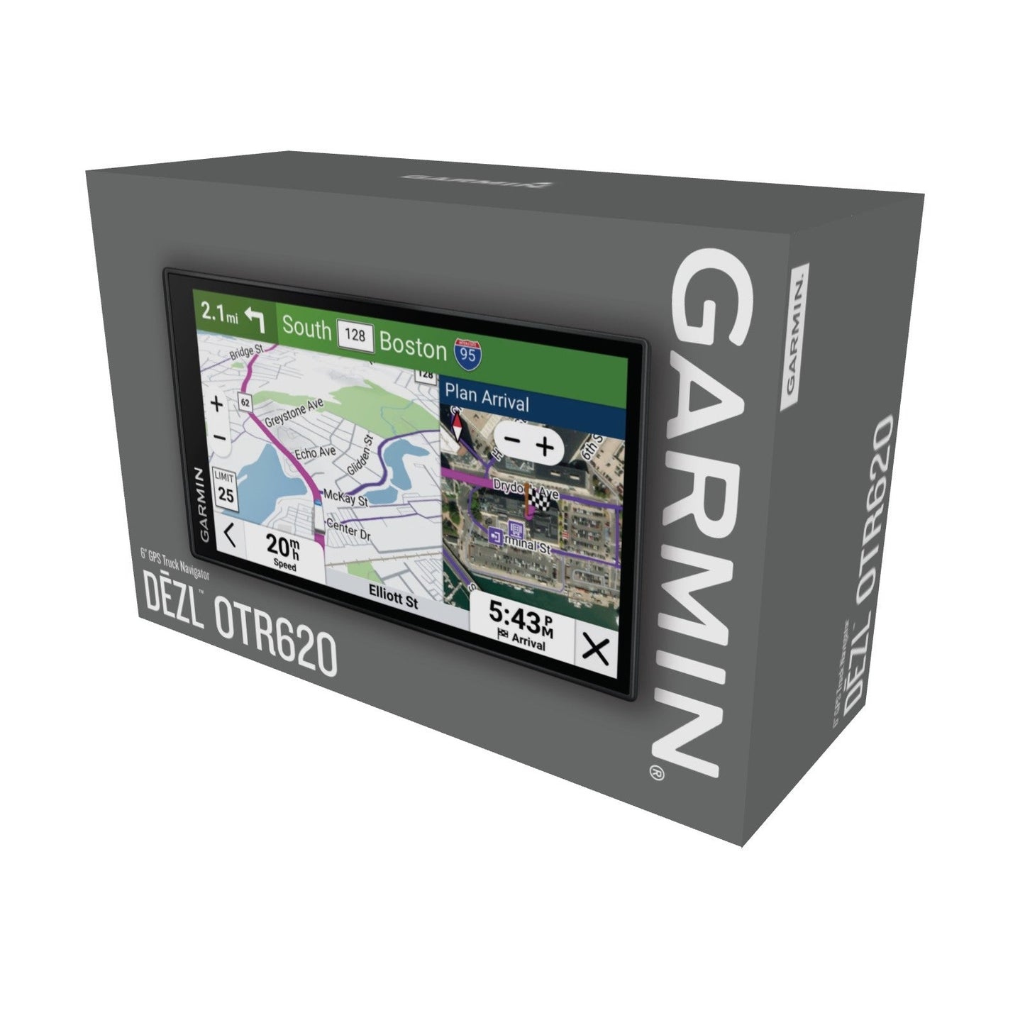 Garmin dēzl™ OTR620 6-in Display GPS Truck Navigator - Black