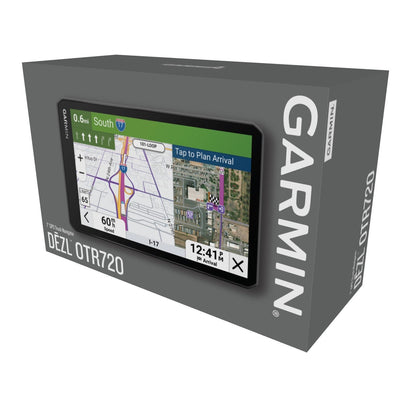 Garmin dēzl™ OTR720 7-in Display GPS Truck Navigator - Black