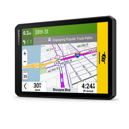 Garmin dezlCam™ OTR725 7-in GPS Navigator with Built-In Dash Cam - Black