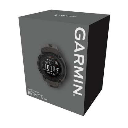 Garmin Instinct® E GPS Smartwatch - 40-mm - Charcoal