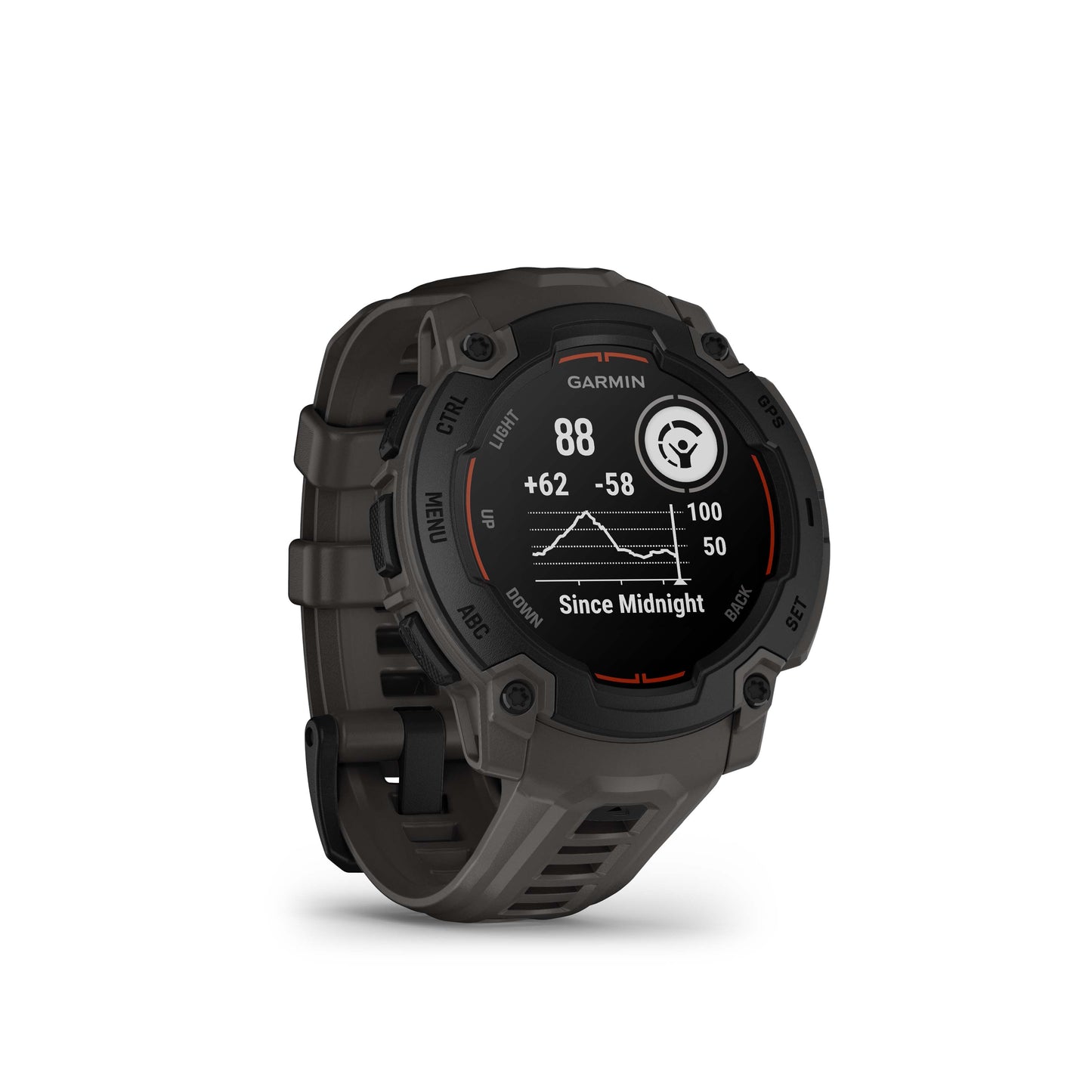 Garmin Instinct® E GPS Smartwatch - 45-mm - Charcoal