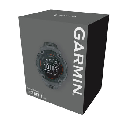 Garmin Instinct® E GPS Smartwatch - 45-mm - Charcoal