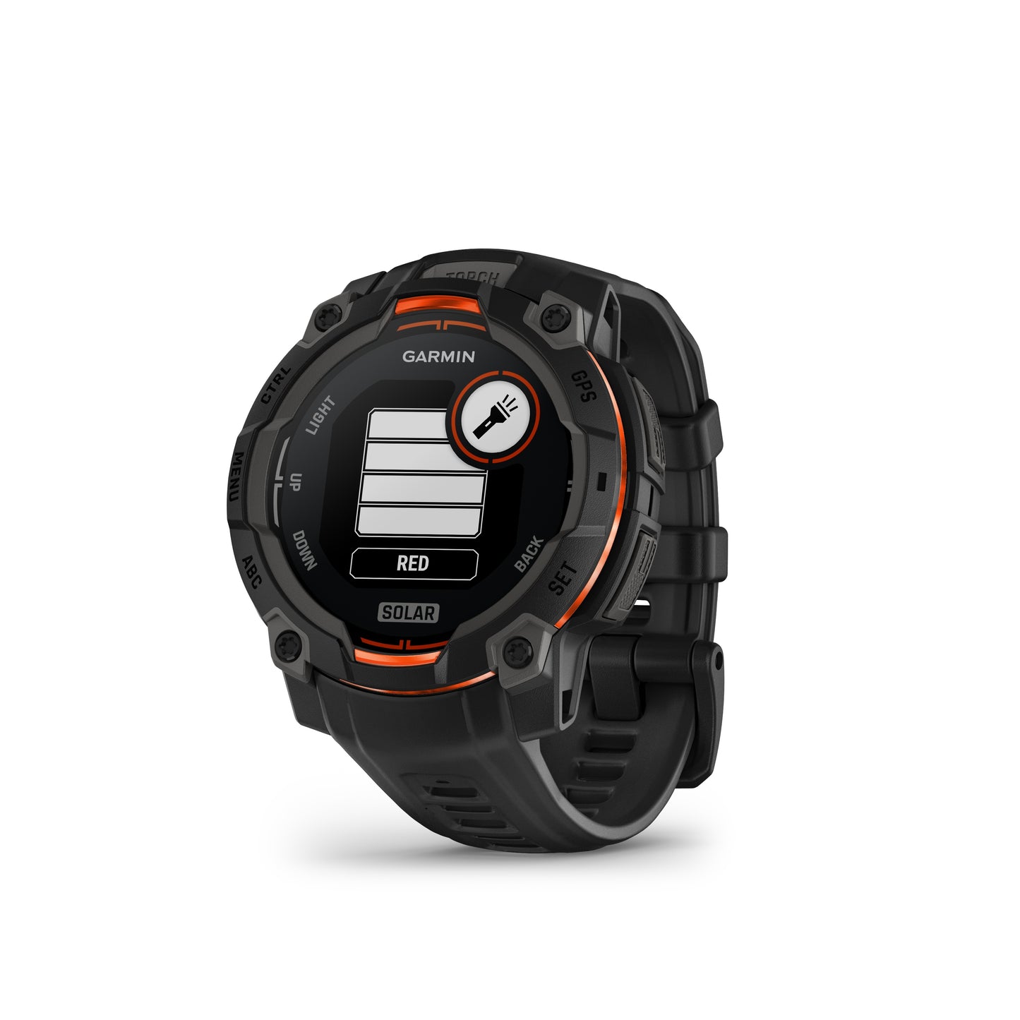 Garmin Instinct® 3 AMOLED GPS Smartwatch with Solar Charging - 45-mm - Black