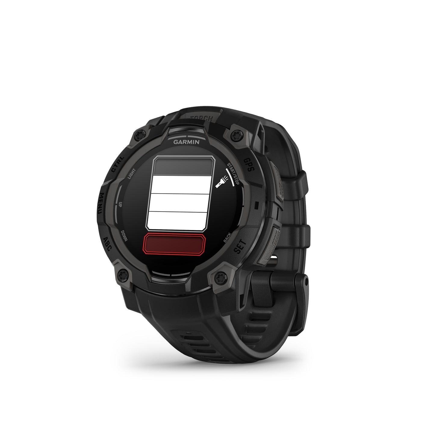 Garmin Instinct® 3 AMOLED GPS Smartwatch - 45-mm - Black