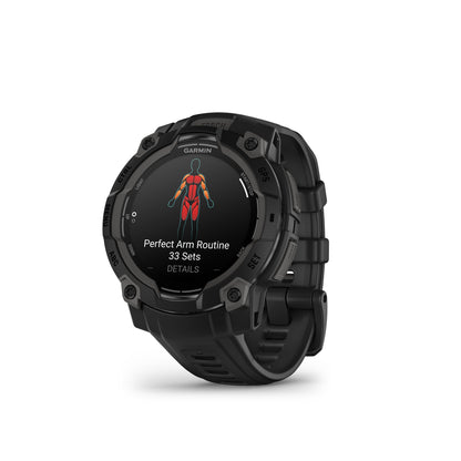 Garmin Instinct® 3 AMOLED GPS Smartwatch - 45-mm - Black