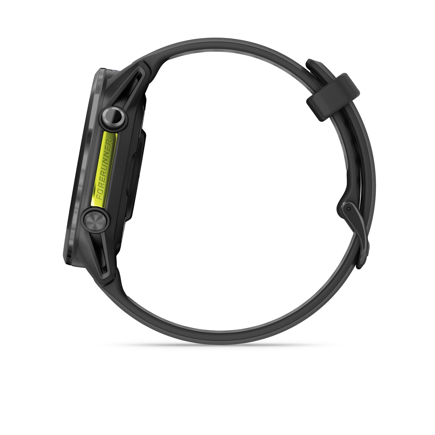 Garmin Forerunner® 970 GPS Smartwatch - Carbon Grey DLC Titanium with Black Case and Black/Translucent Whitestone Band