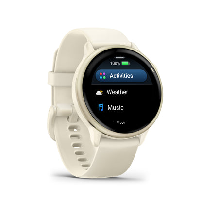 Garmin vívoactive® 6 GPS Smartwatch and Fitness Tracker - Bone
