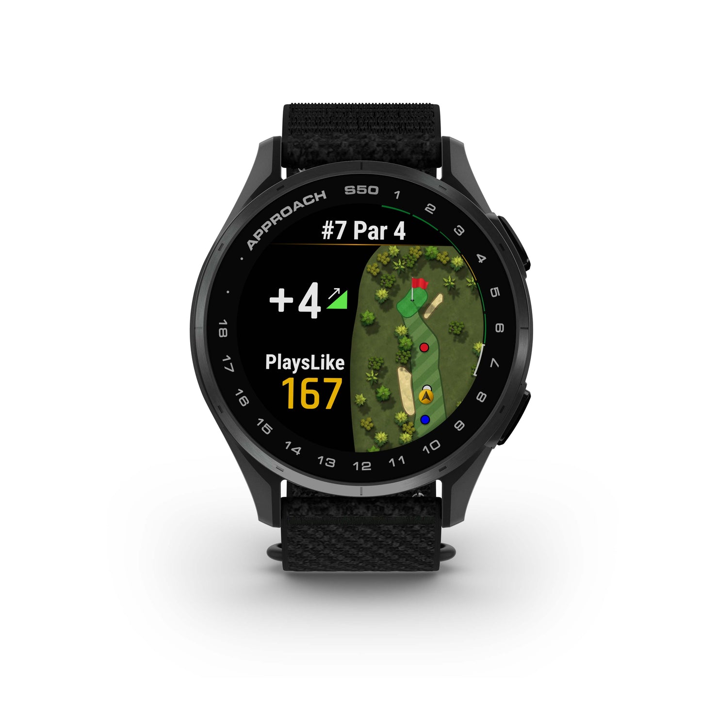 Garmin Approach® S50 GPS Golfing Smartwatch - Black