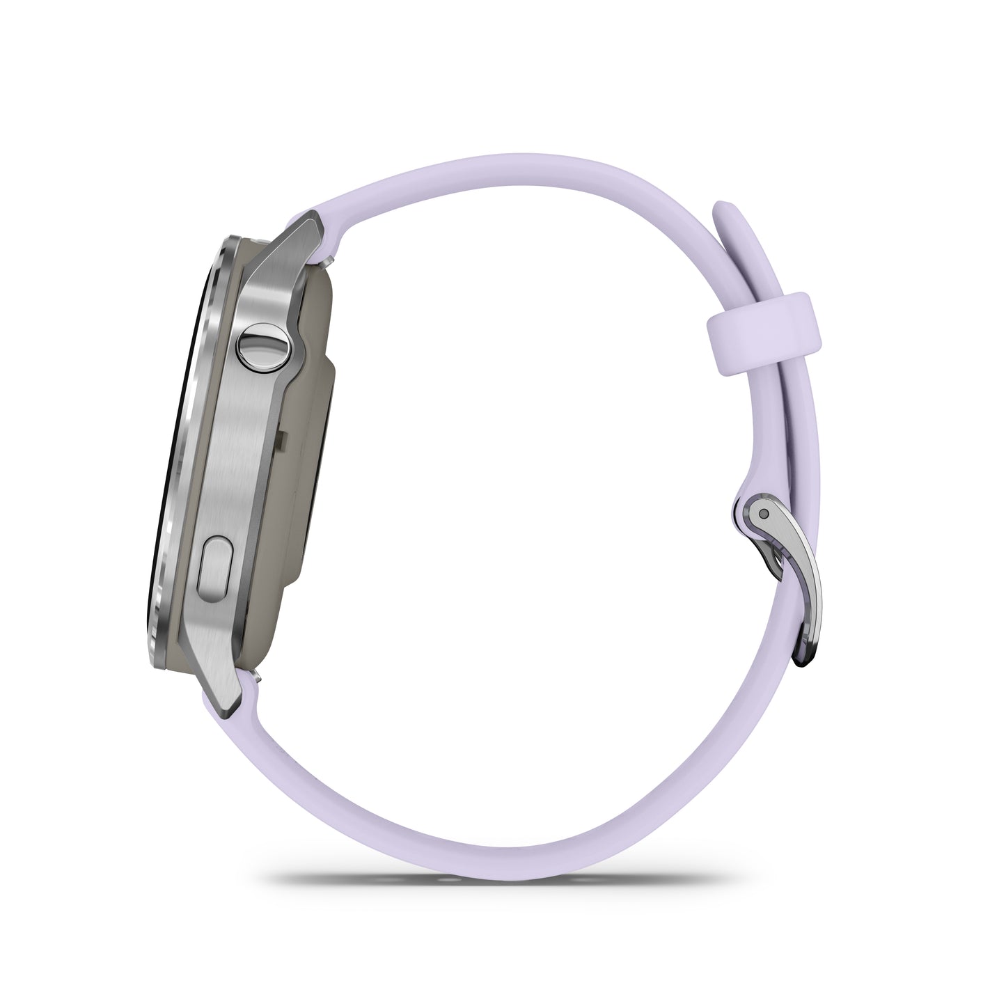Garmin Venu 4 GPS Smartwatch - 41mm Silver with Periwinkle Silicone Band
