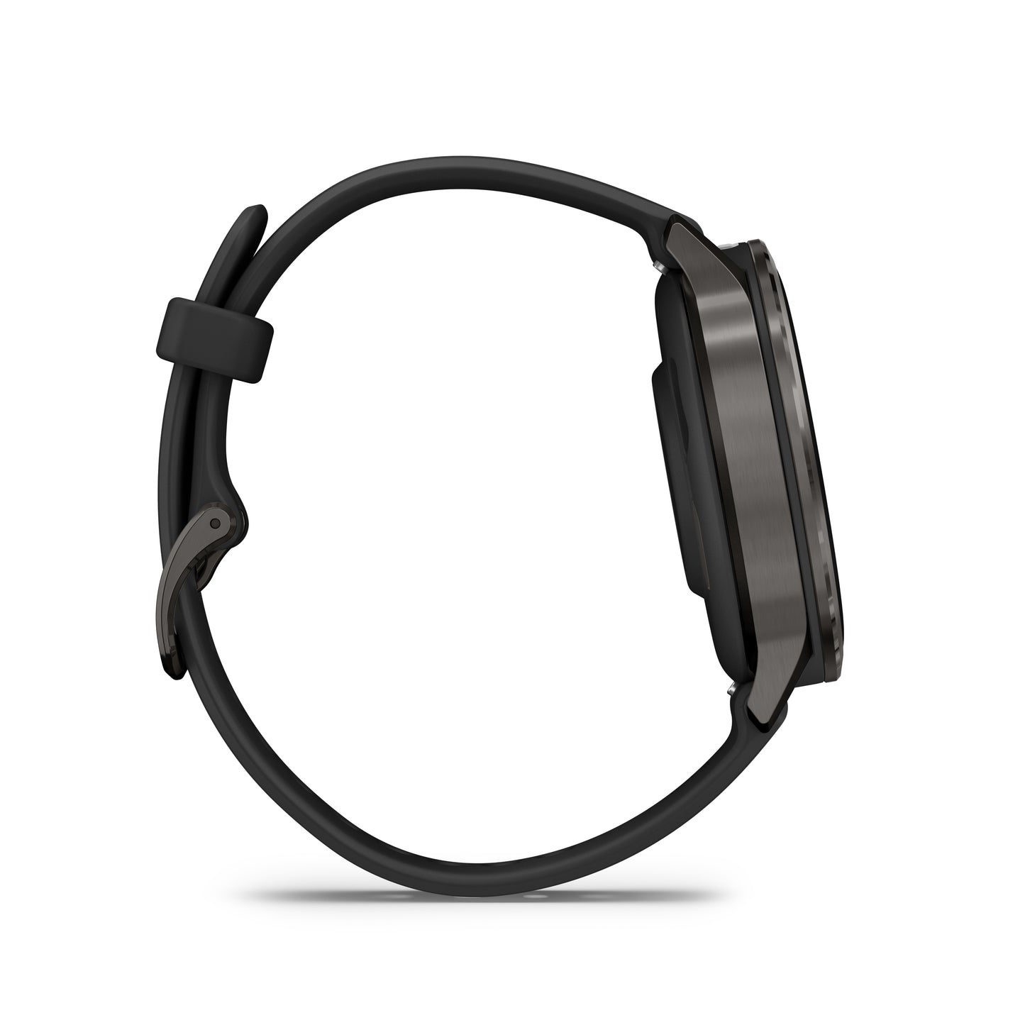 Garmin Venu 4 GPS Smartwatch - 41mm Slate with Black Silicone Band