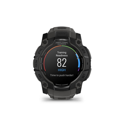 Garmin Instinct® 3 AMOLED GPS Smartwatch - 50-mm - Charcoal