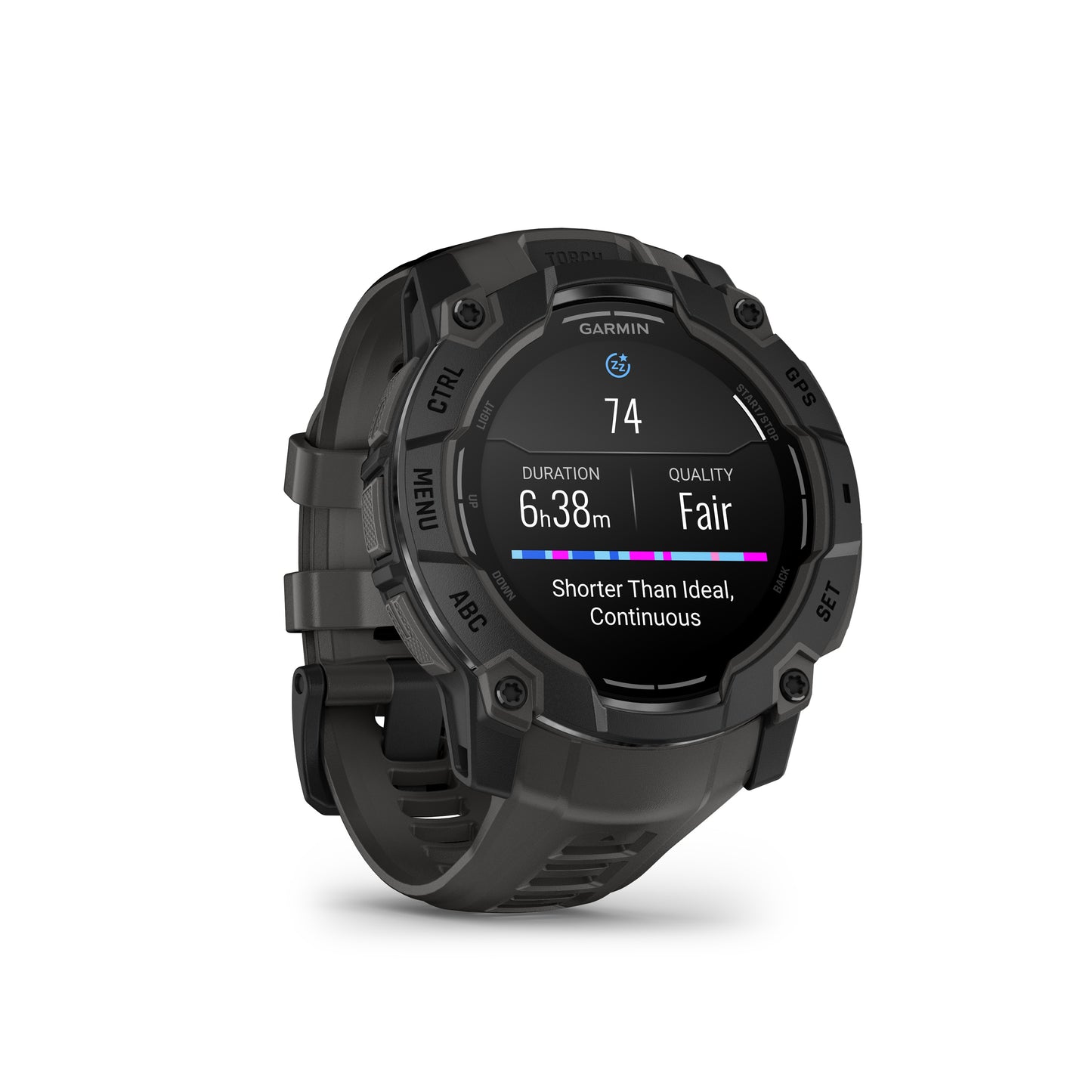 Garmin Instinct® 3 AMOLED GPS Smartwatch - 50-mm - Charcoal