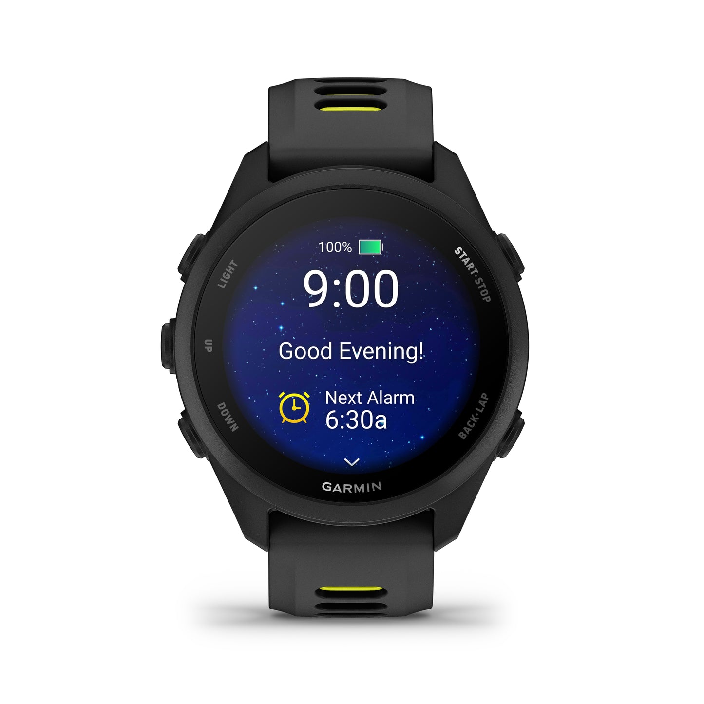 Garmin Forerunner 170 GPS Running Smartwatch - Black/Amp Yellow