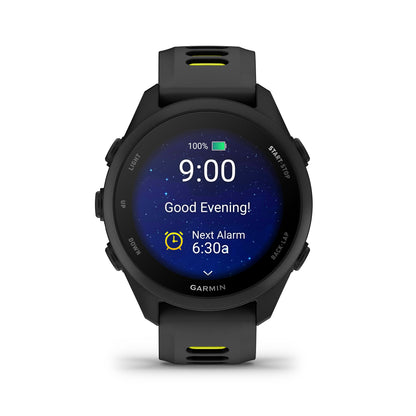 Garmin Forerunner 170 GPS Running Smartwatch - Black/Amp Yellow
