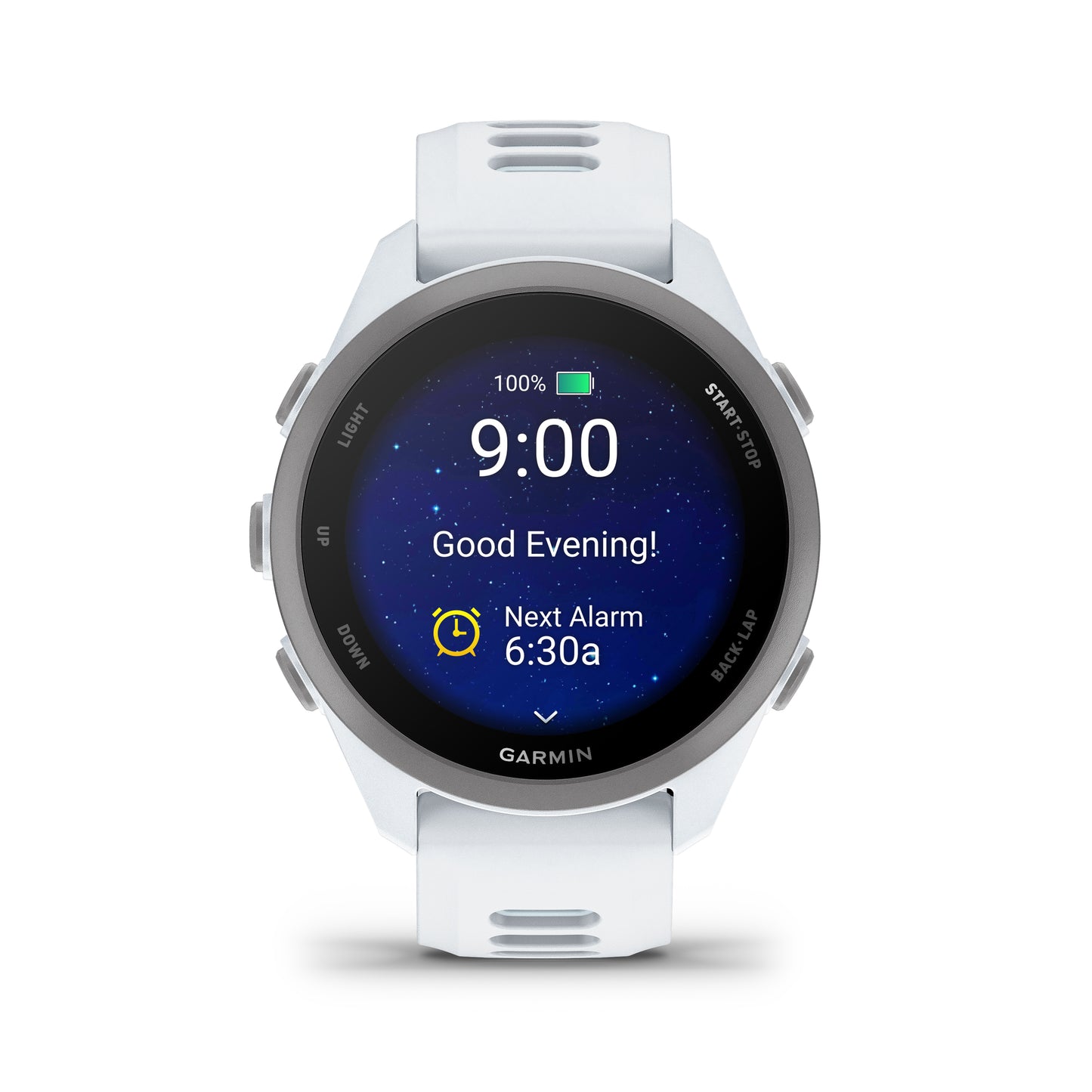 Garmin Forerunner 170 GPS Running Smartwatch - Whitestone/Cloud Blue
