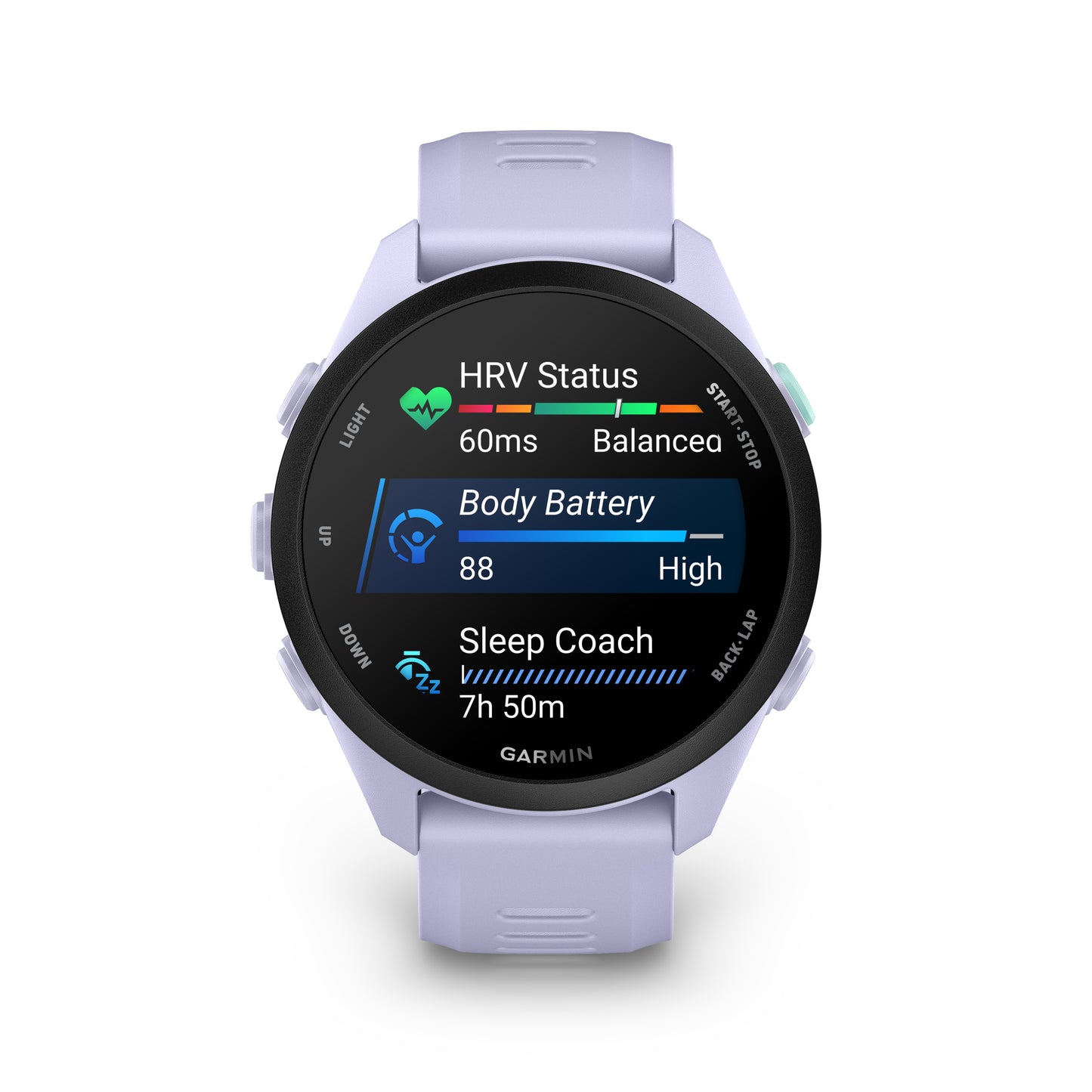 Garmin Forerunner 70 GPS Running Smartwatch - Cool Lavender