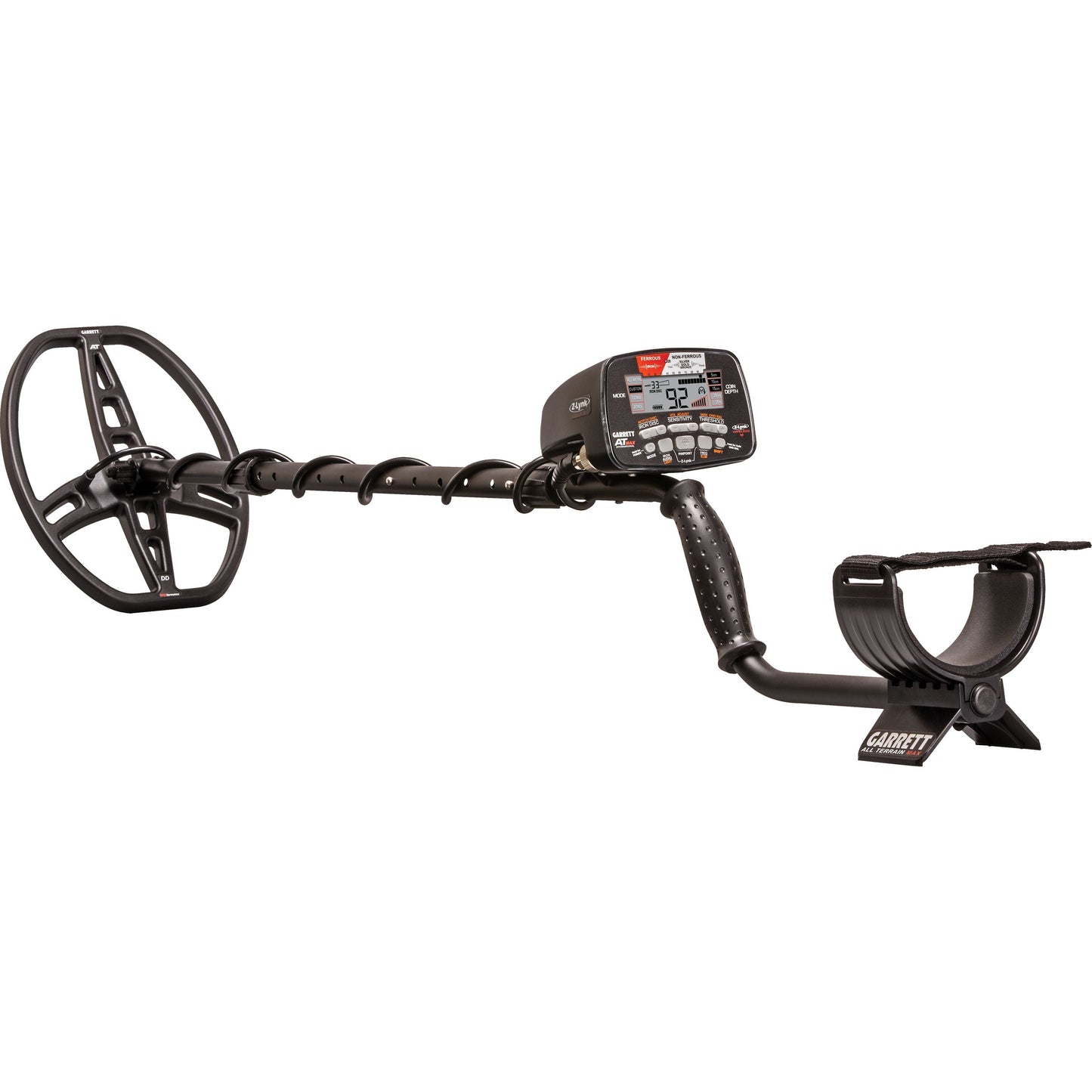 Garrett AT MAX Waterproof Hand Held Metal Detector with Headphones - Black