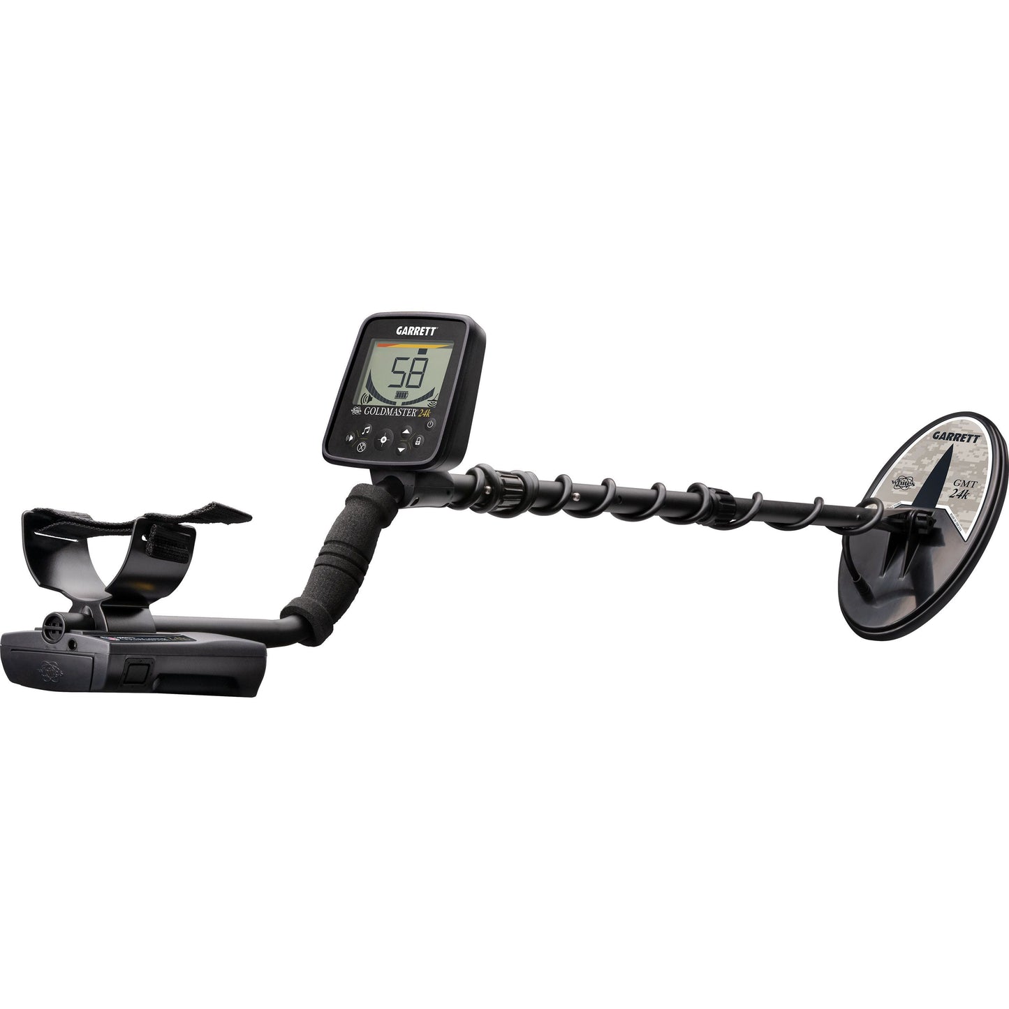 Garrett Goldmaster 24K Hand Held Metal Detector with Headphones - Black