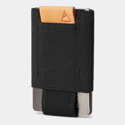 Nomatic Wallet With Leather Tab - Black