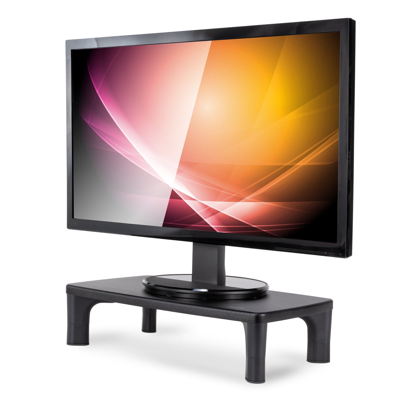 Allsop Hi-Lo Adjustable Monitor Stand - Black