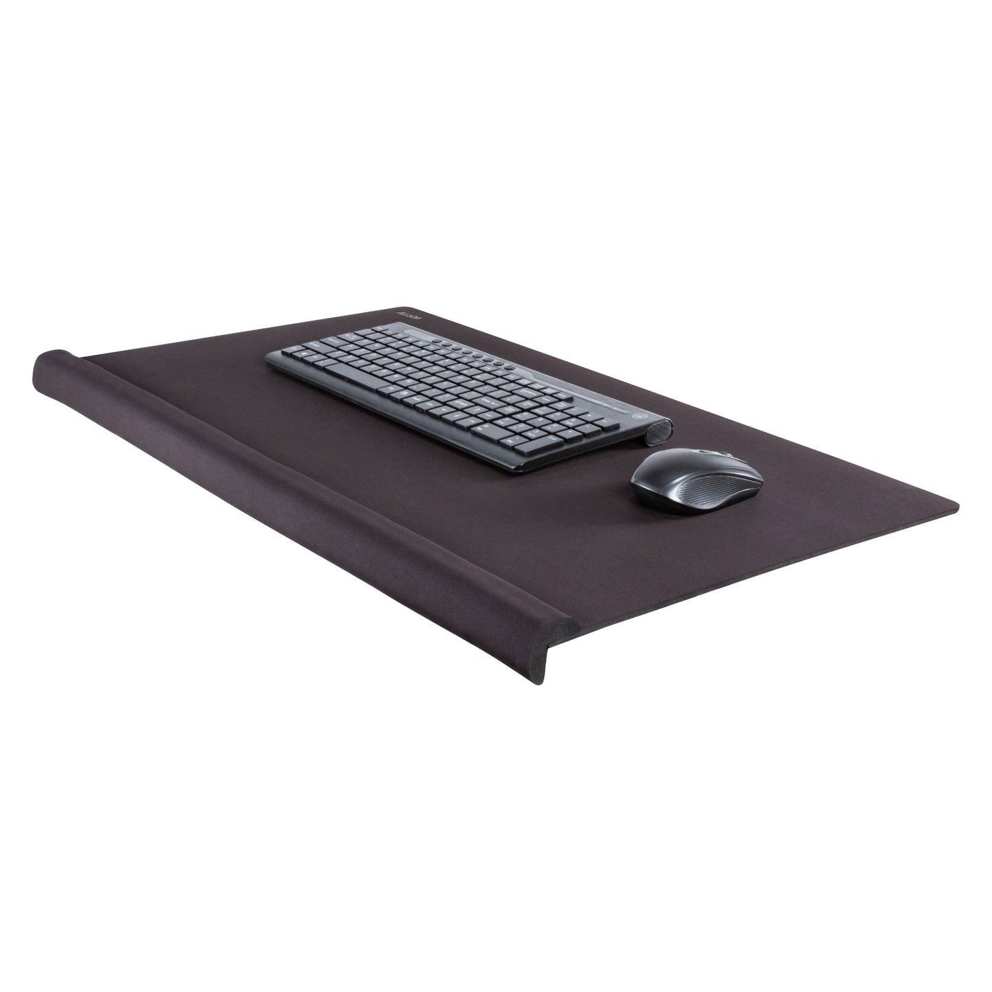 Allsop ErgoEdge Deskpad with Wrist Rest - Black