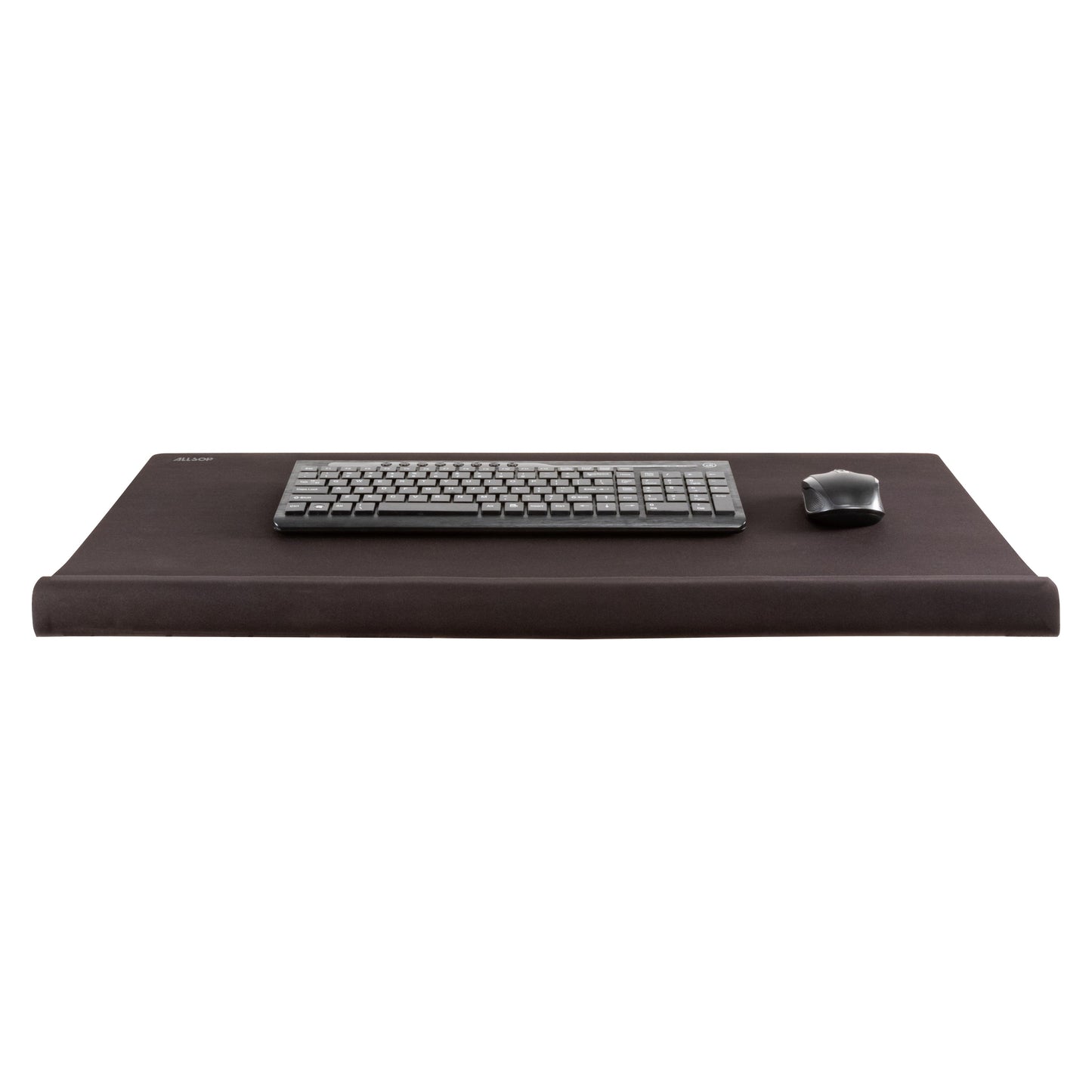 Allsop ErgoEdge Deskpad with Wrist Rest - Black