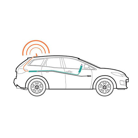 weBoost Drive Sleek Mobile 4G Signal Booster Kit - Black