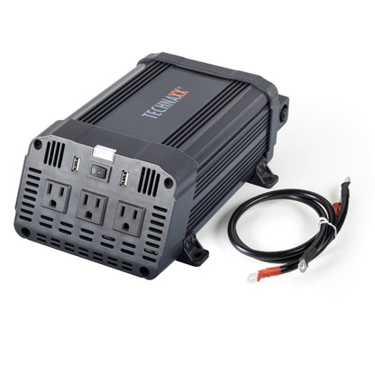 Technaxx TE16 1200W Power Inverter - Black