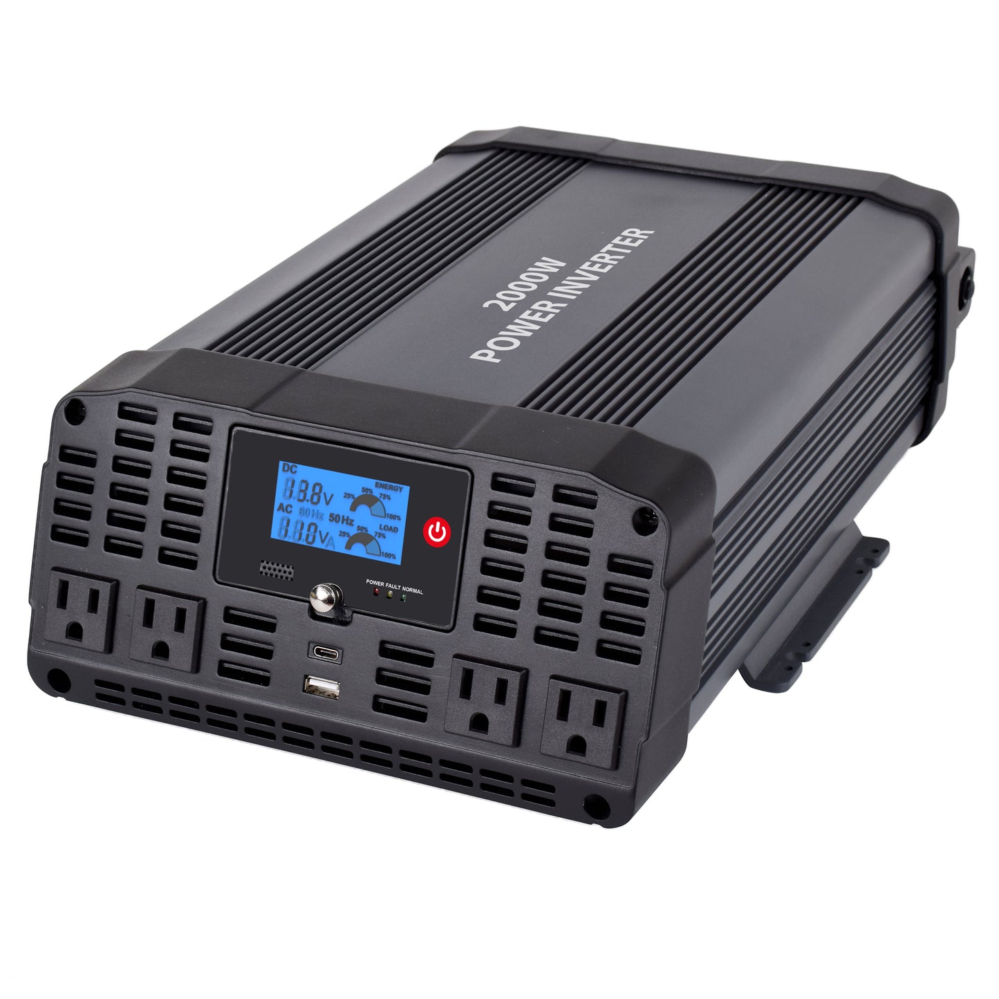 Technaxx Sine TE22 2000W Power Inverter - Black