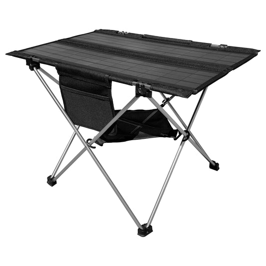 Technaxx TX-251 20-watt Foldable Solar Camping Table - Black