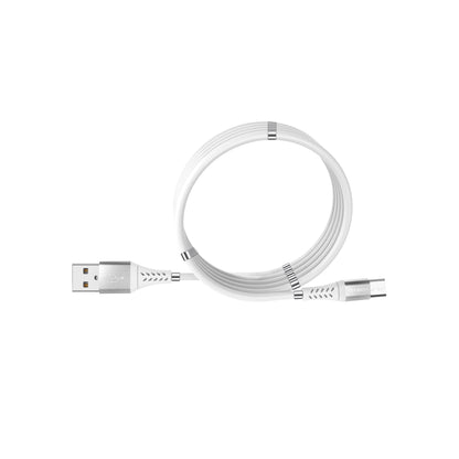 CJ Tech Micro USB Charging Cable with Magnetic Cable Management 1.8-meter (6-ft) - White