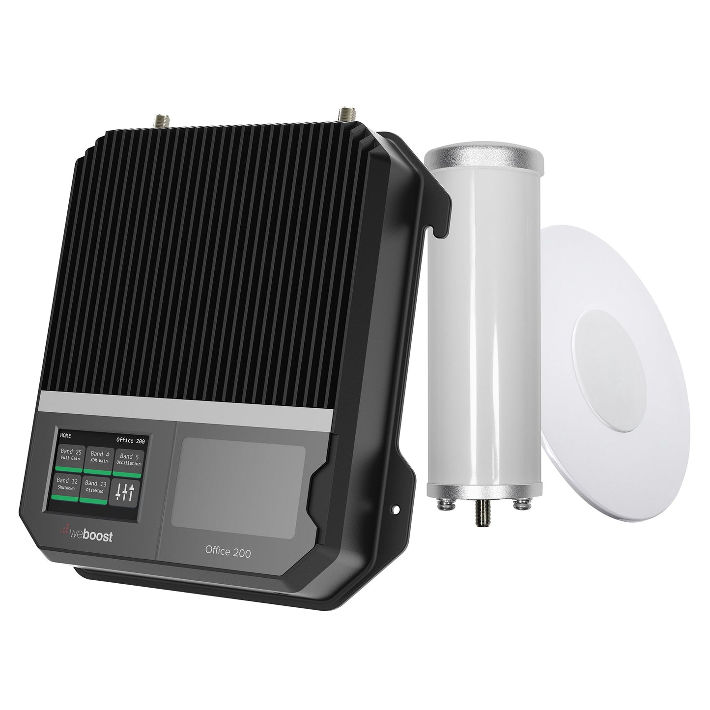 weBoost Office 200 75-Ohm 5G Cell Signal Booster - Up to 15000 sq ft - Grey