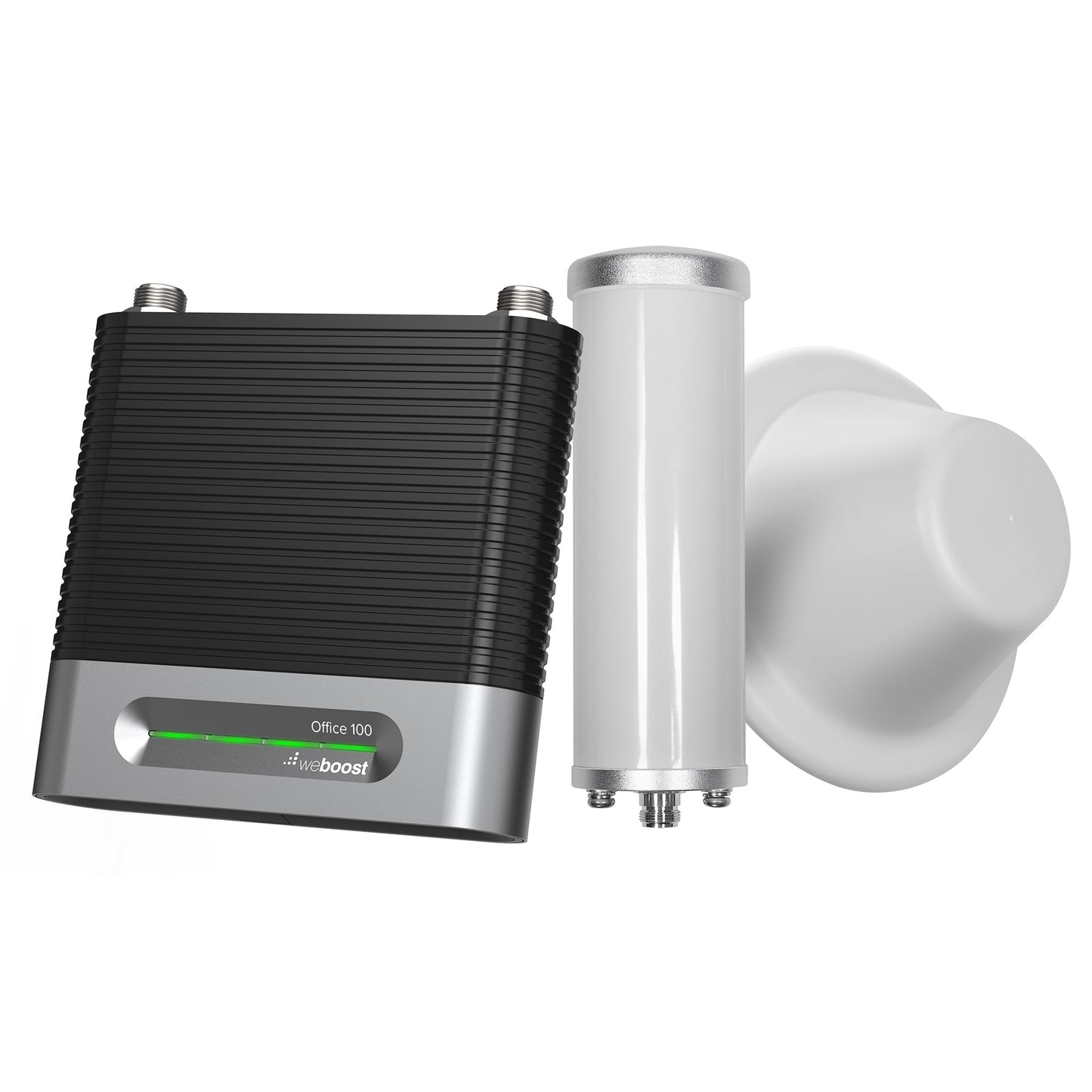 weBoost Office 100 75-Ohm 5G Cell Signal Booster - Up to 25000 sq ft - Grey