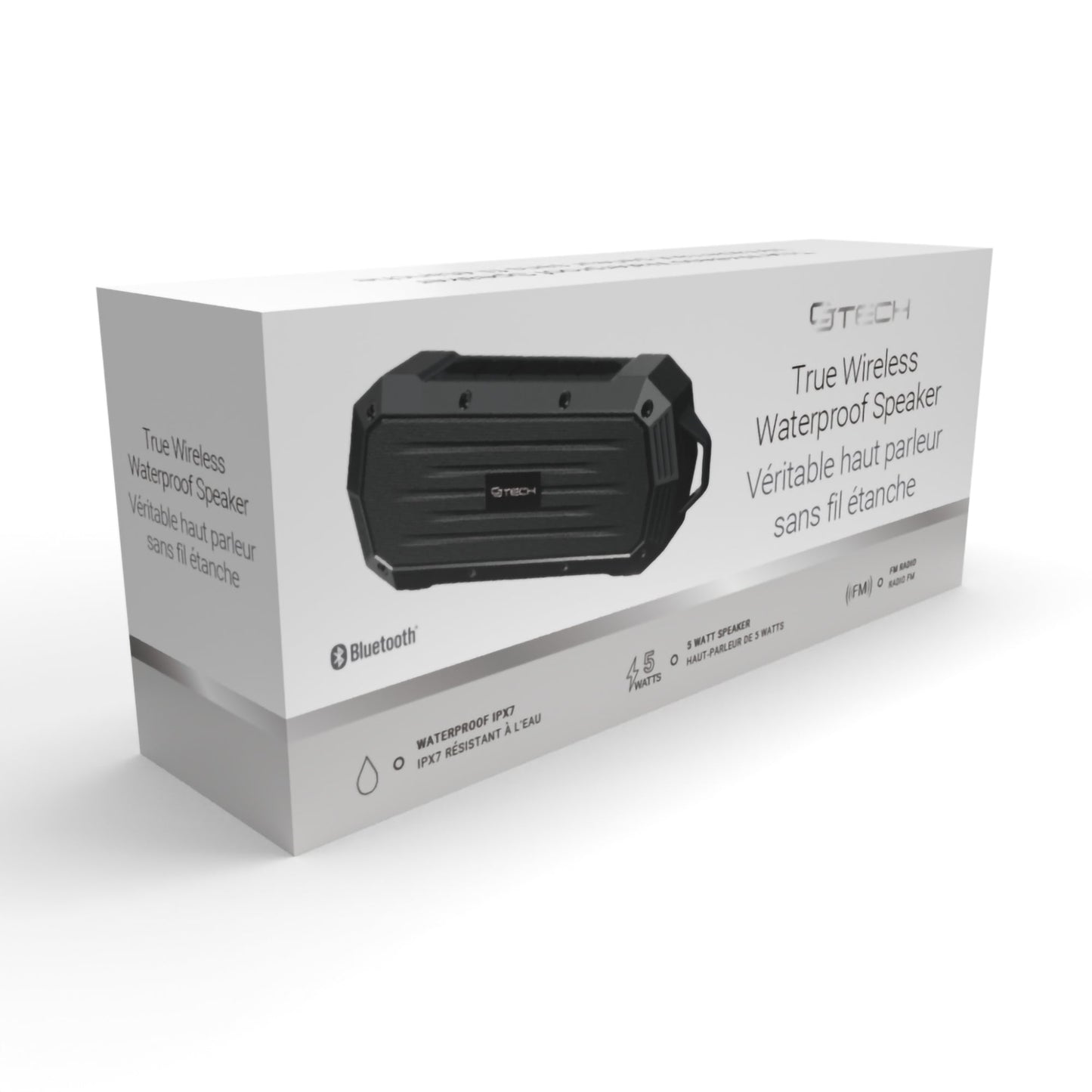 CJ Tech True Wireless Waterproof Speaker - Black